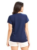 Regular T-Shirt for Women (Blue) - Image 2