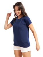 Regular T-Shirt for Women (Blue) - Image 4