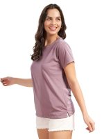 Regular T-Shirt for Women (Lavender) - Image 4