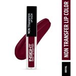 Insight Cosmetics Non Transfer Liquid Lipstick |Matte Texture|12Hrs Waterproof|Smudge Proof |Toxic Free |Vegan|Longwear, 4ml (20 Royal, 4 ml) - Image 5
