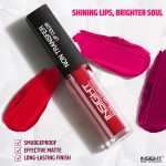 Insight Cosmetics Non Transfer Liquid Lipstick |Matte Texture|12Hrs Waterproof|Smudge Proof |Toxic Free |Vegan|Longwear, 4ml (20 Royal, 4 ml) - Image 3