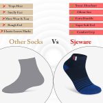 Polyester 5 Pairs Stripped Ankle Length Socks for Men & Women, Multicolor, Pack of 5, Free Size - Image 5