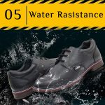 STONIX Formal Premium Safety Shoes for Men's | Steel Toe cap | Slip and Water Resistant | Leather Material & TPR Sole | Comfortable for Construction Work's,(SIZE-08, BLACK) - Image 2