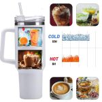 Extra Large Insulated Travel Mug (1200ML - 1 Pc / Mix Color) - Image 3