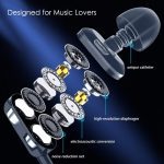 Boom Ultima 4D Dual Driver, in Ear Gaming Wired Headphones with in-Line Mic, Volume Control & Passive Noise Cancelling Boom 3 Earphones - (Dark Blue) - Image 6