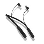 Bluetooth Headphones aptX-HD Wireless 5.0 Earbuds with Mic | Magnetic In-Ear Neckband Earphones | IPX7 Sweatproof | Deep Bass | 12Hrs Playtime | Sports Headset for Music, Workout & Phone Calls (Black)