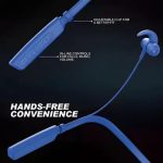 Bluetooth Headphones aptX-HD Wireless 5.0 Earbuds with Mic | Magnetic in-Ear Neckband Earphones | IPX7 Sweatproof | Deep Bass | 12Hrs Playtime | Sports Headset for Music, Workout & Phone Calls (Blue) - Image 6